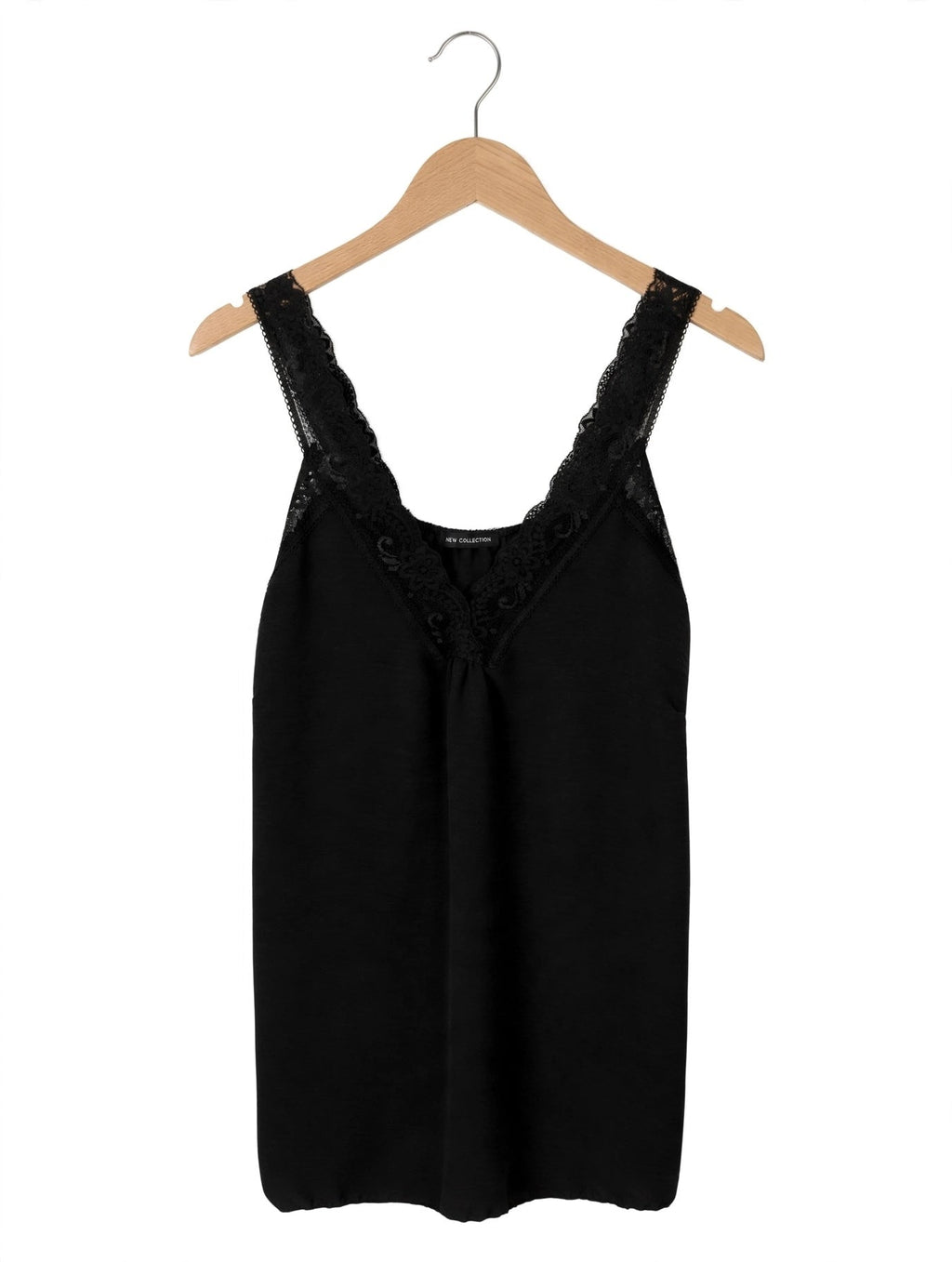 Camiseta De Tirantes Con Encaje - Las Cucadas