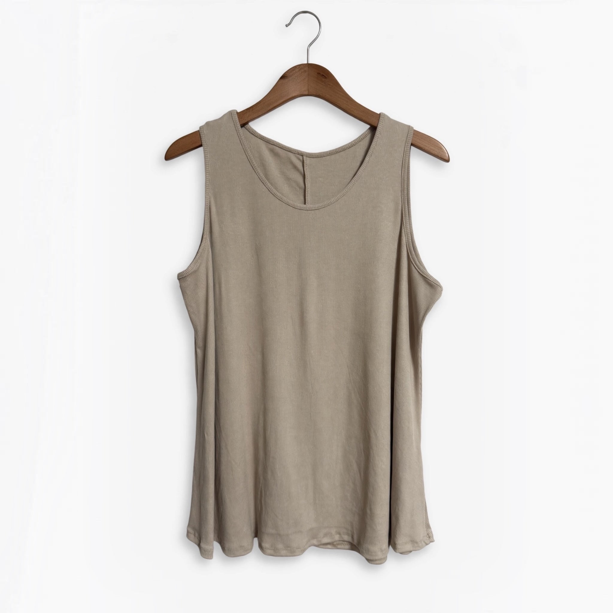 Camiseta Sin Mangas Canalé Básica de Mujer - Las Cucadas