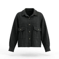 Chaqueta Estilo Camisero Vaquera Gris - Las Cucadas