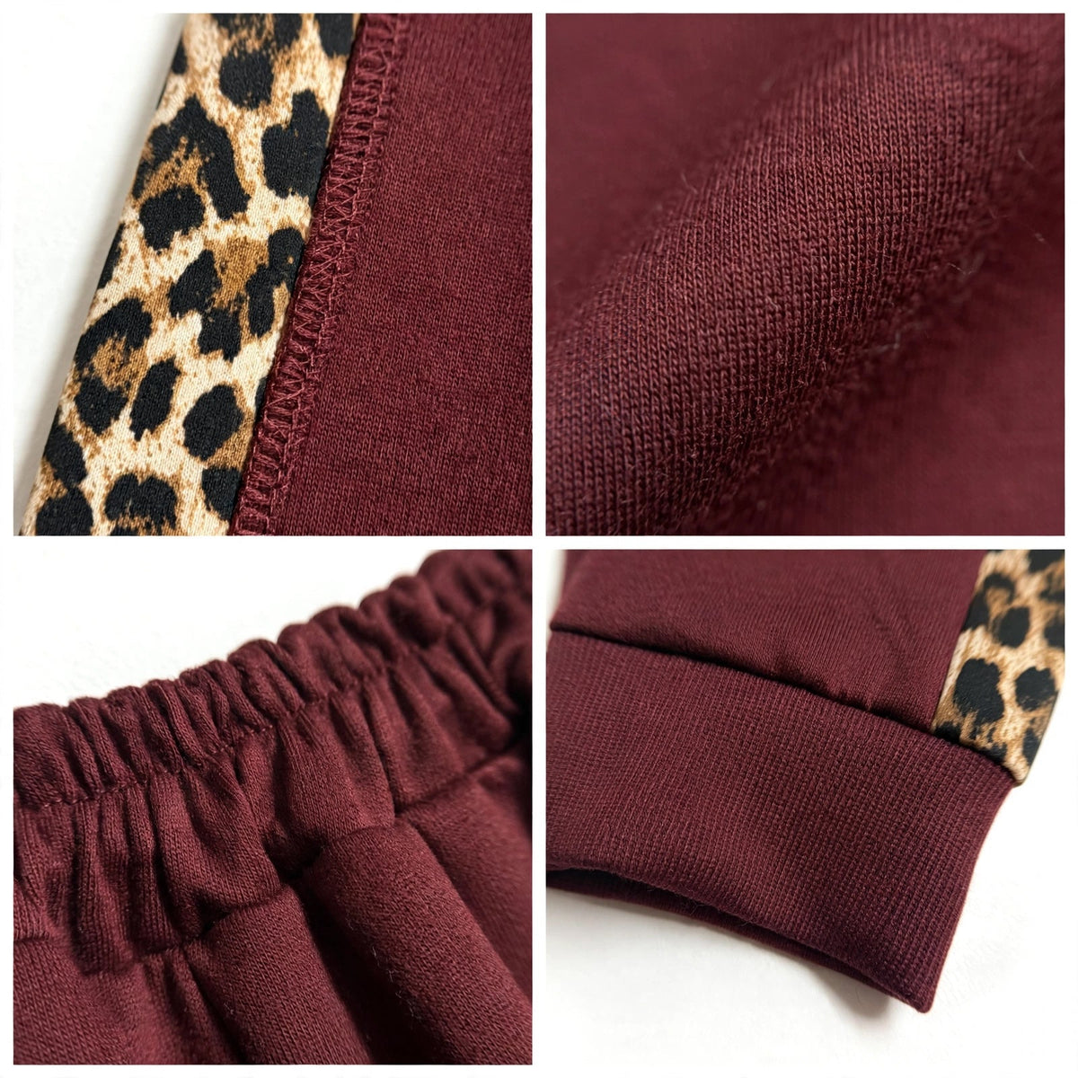 Conjunto curvy de sudadera y pantalón con leopardo hasta la 56 - Las Cucadas