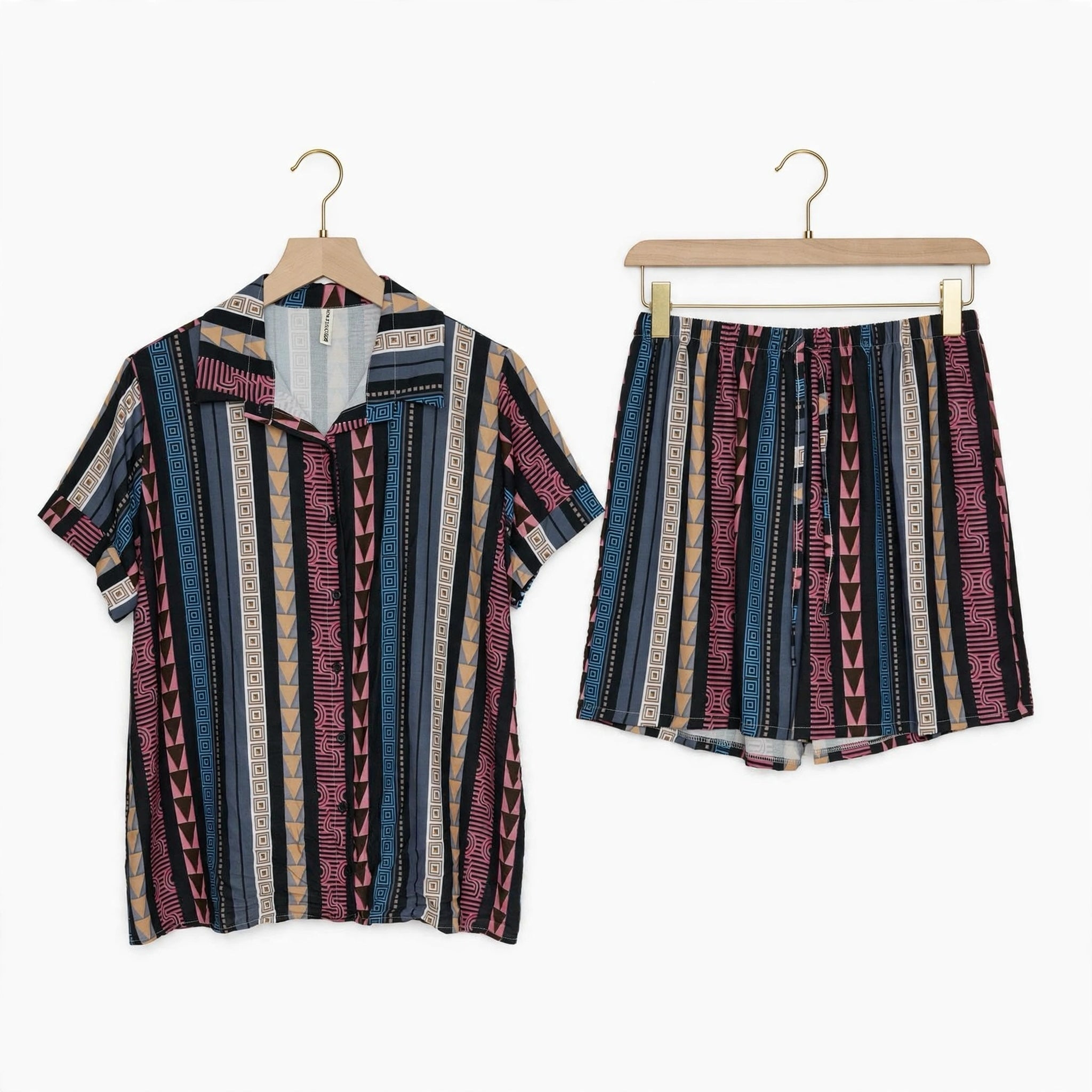 Conjunto De Camisa Y Short Estampado De las cucadas - Las Cucadas