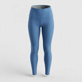 Leggings de Canalé Azul Tiro Alto - Las Cucadas