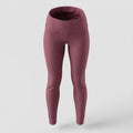 Leggings de Canalé Rosa Tiro Alto - Las Cucadas
