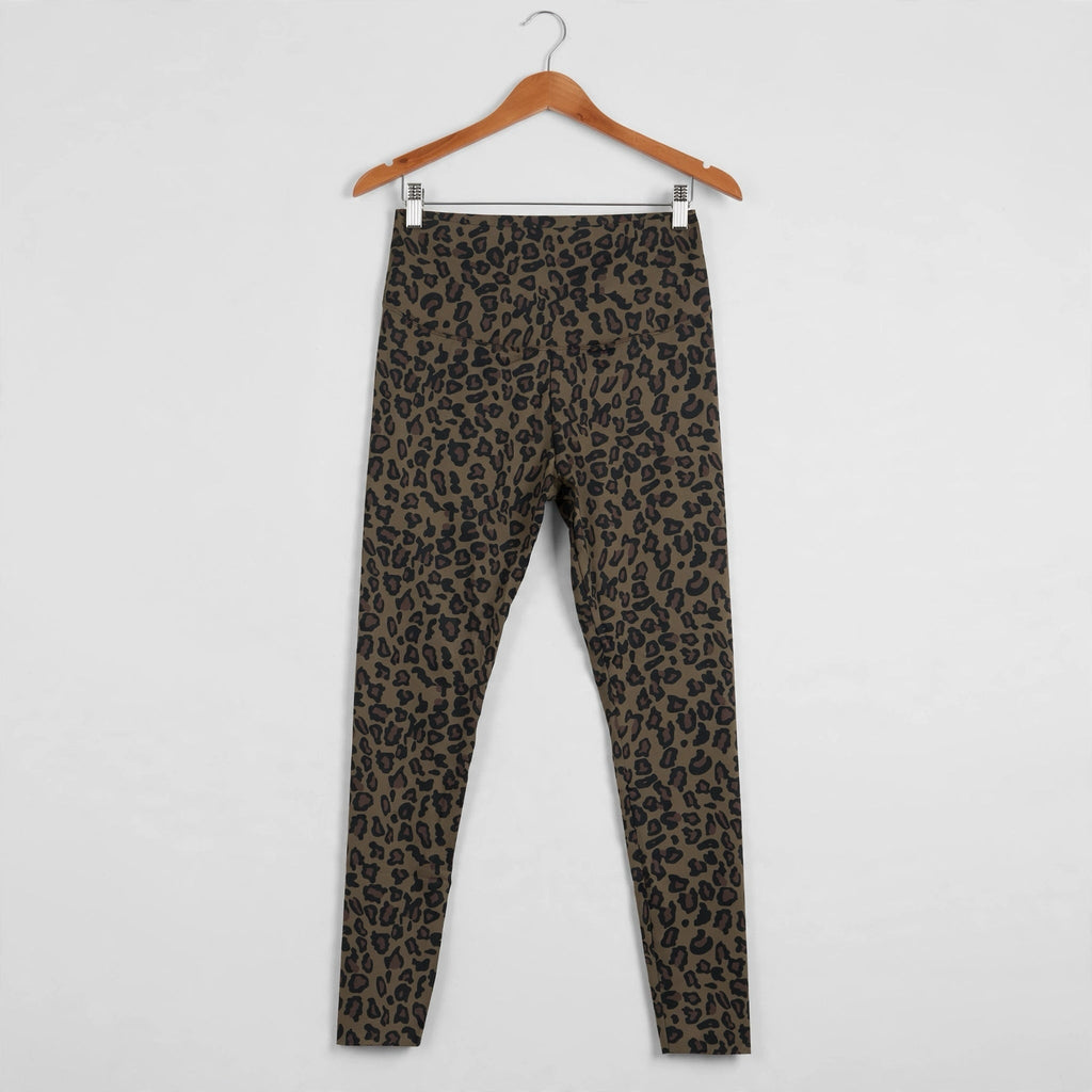 Leggings Estampado Leopardo Tiro Alto Las Cucadas - Las Cucadas