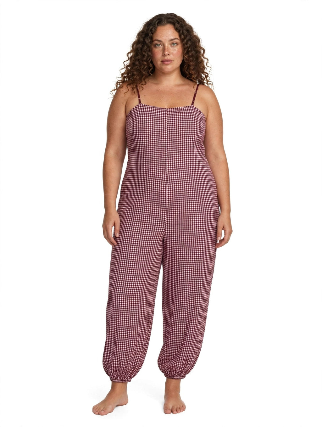 Mono Largo De Tirantes Estampado Para Mujer - Las Cucadas
