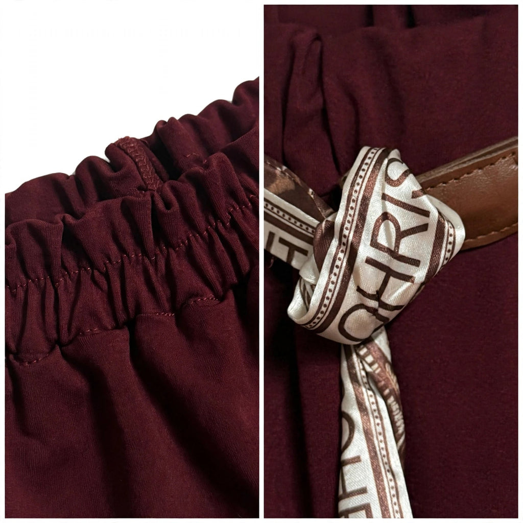 Pantalones curvy anchos con cinturón hasta la talla 56 - Las Cucadas