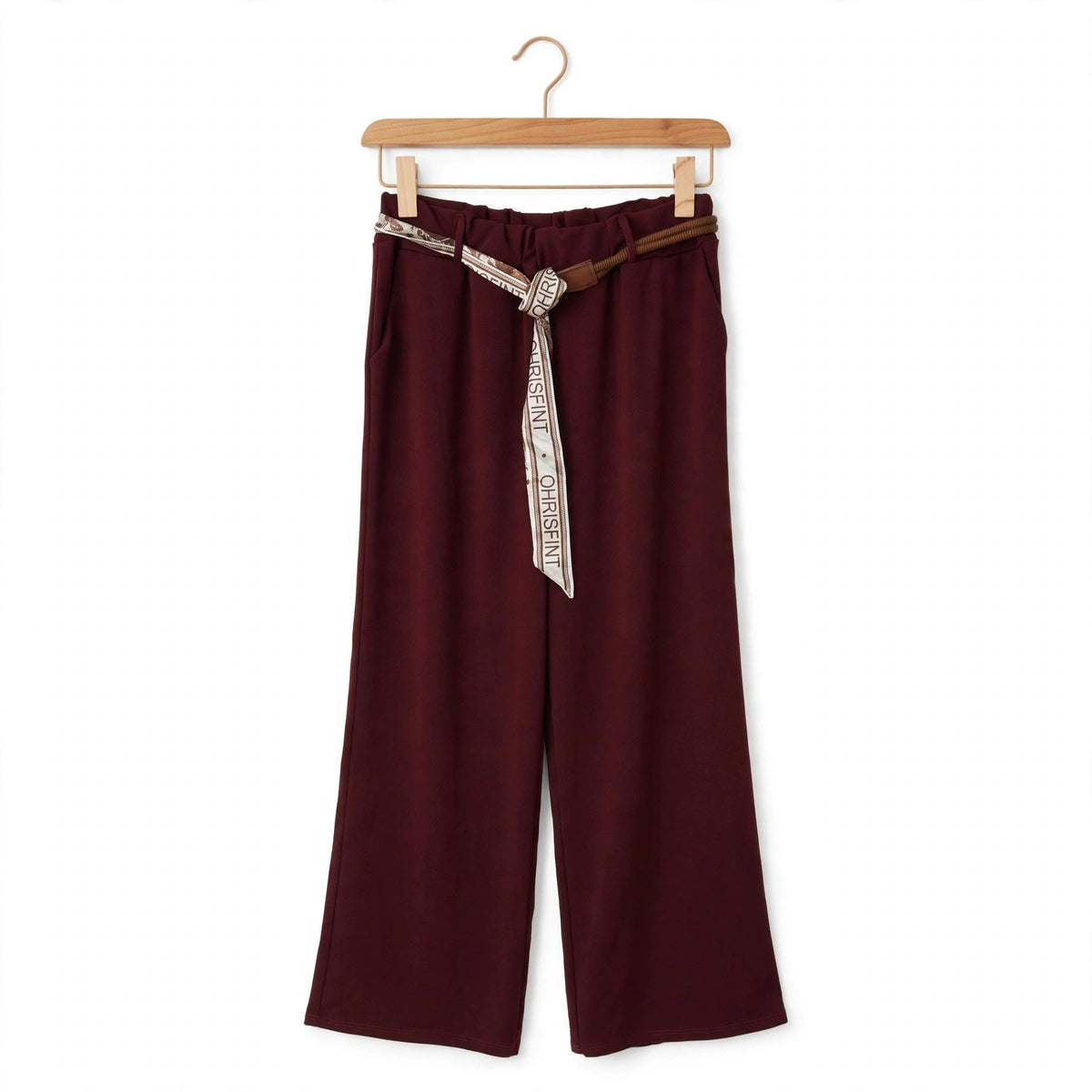 Pantalones curvy anchos con cinturón hasta la talla 56 - Las Cucadas