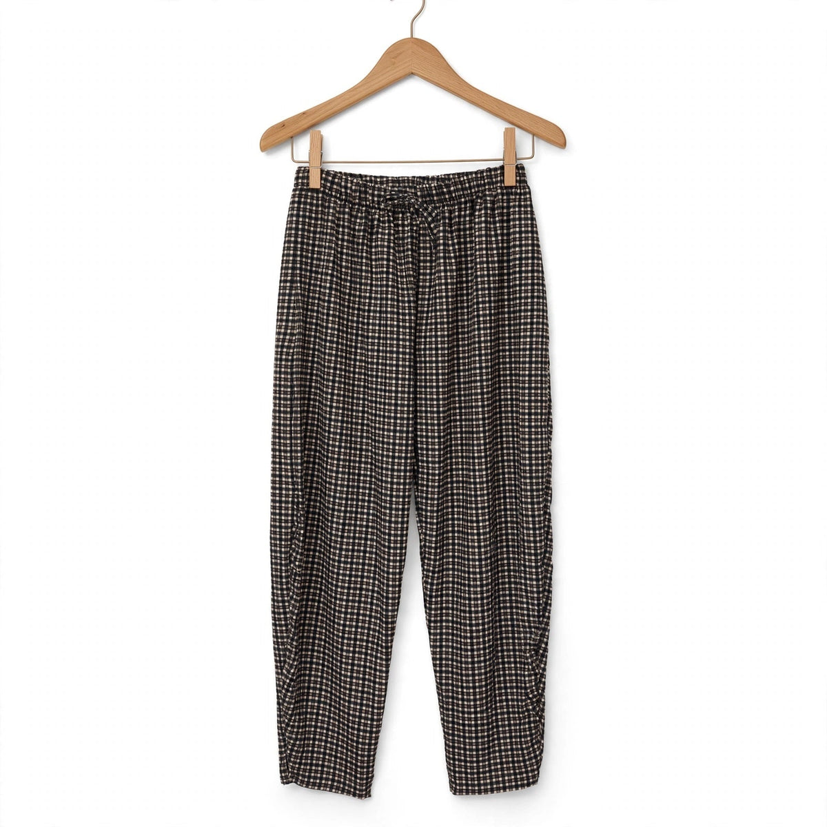 Pantalones curvy de cuadros vichy hasta la talla 58 - Las Cucadas