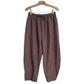 Pantalones curvy de cuadros vichy hasta la talla 58 - Las Cucadas