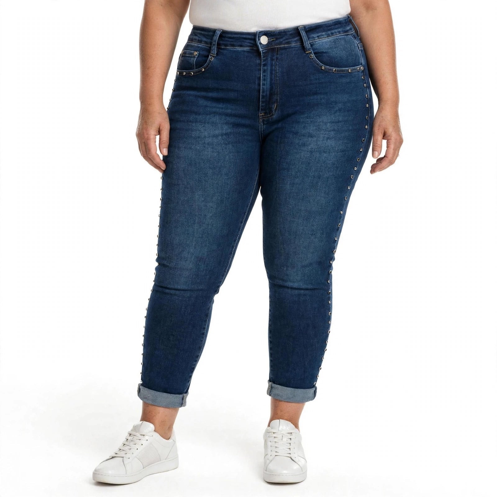 Pantalones Vaqueros De Tachuelas De Las Cucadas - Las Cucadas