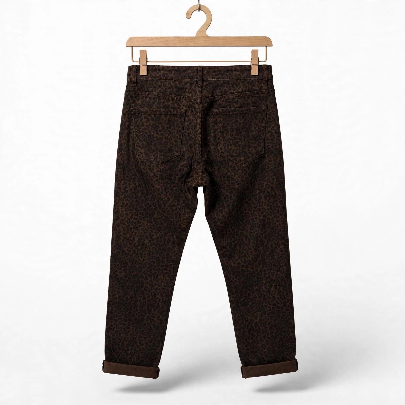 Pantalones Vaqueros Estampados Animal De Las Cucadas - Las Cucadas