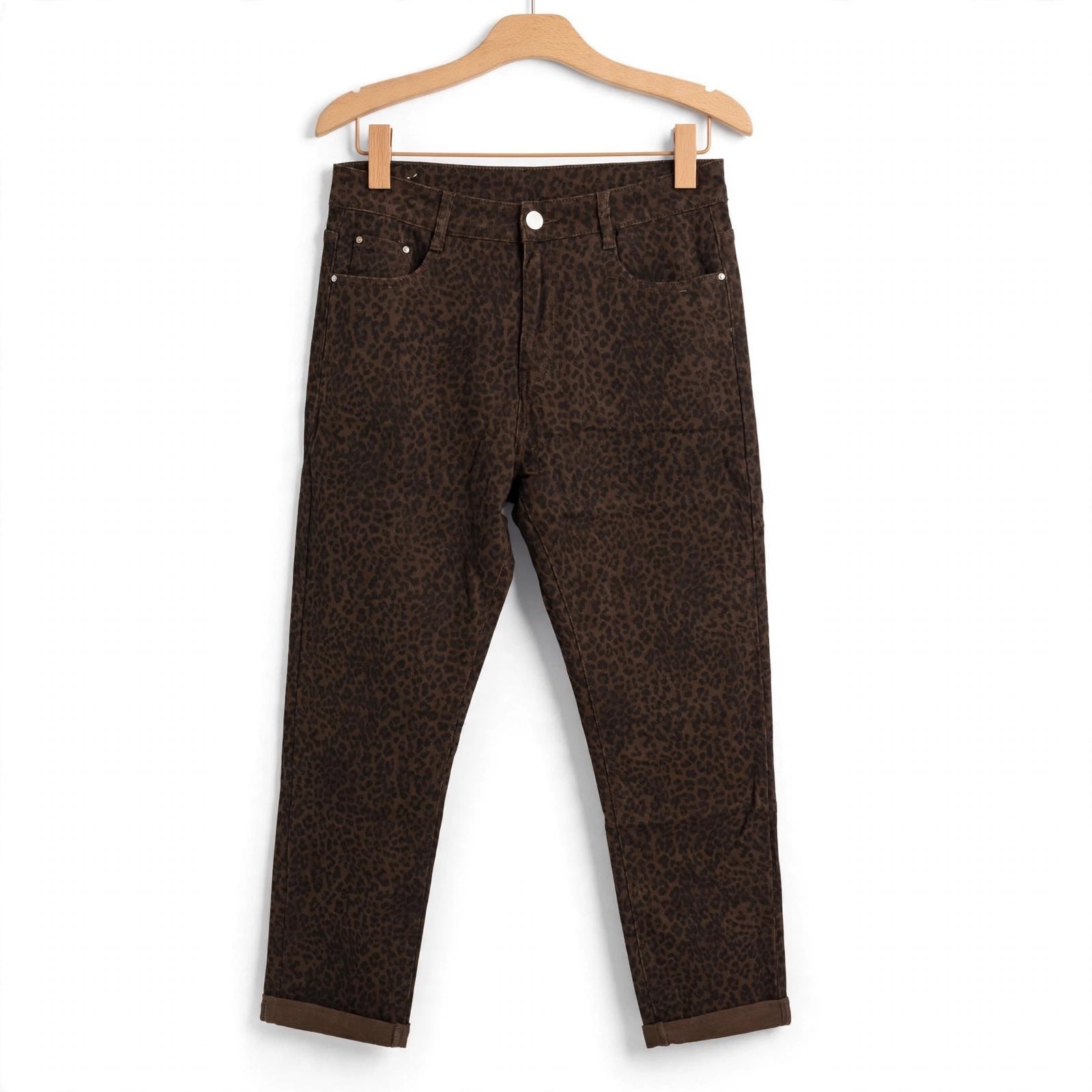 Pantalones Vaqueros Estampados Animal De Las Cucadas - Las Cucadas
