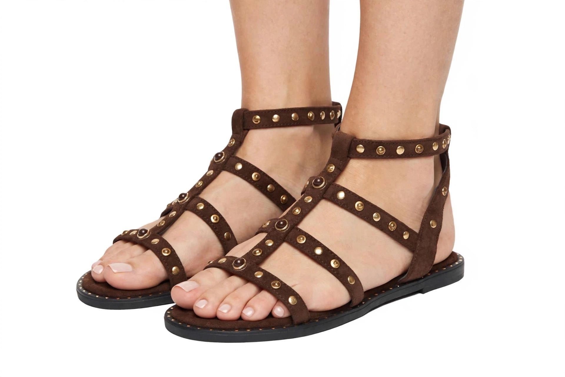 Sandalia Plana Estilo Romano de las cucadas - Las Cucadas