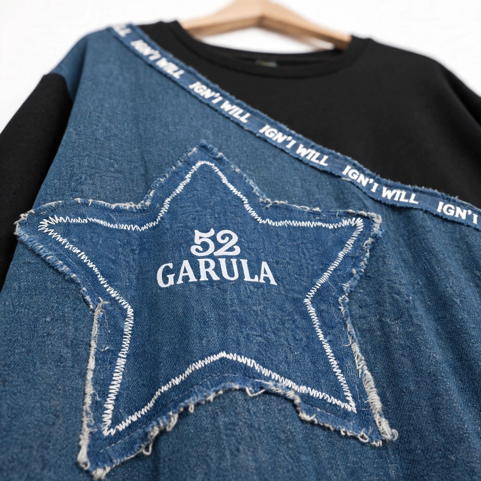 Vestido Casual Vaquero Negro De Manga Larga Para Mujer - Las Cucadas